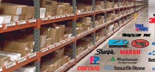 3M, Intertape, Rubbermaid, Minigrip, Sealed Air, Ivex, Reynolon, Felloews, Sharpie, Marsh, Georgia-Pacific, DuPont, Kimerly-Clark, Smurfit-Stone, International Paper
