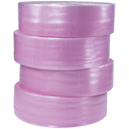 3/16" x 12" x 750' (4) Perforated Anti-Static Air Bubble Rolls