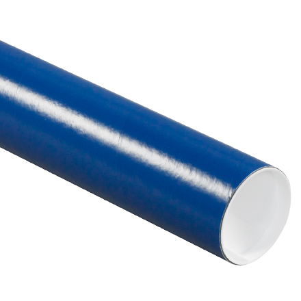 3 x 24" Blue Tubes with Caps